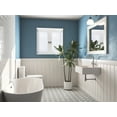 thumbnail image 3 of DeerValley DV-1WS0127 23" x 18" White Rectangular Vitreous China Wall Mount Bathroom Sink with Overflow, 3 of 10