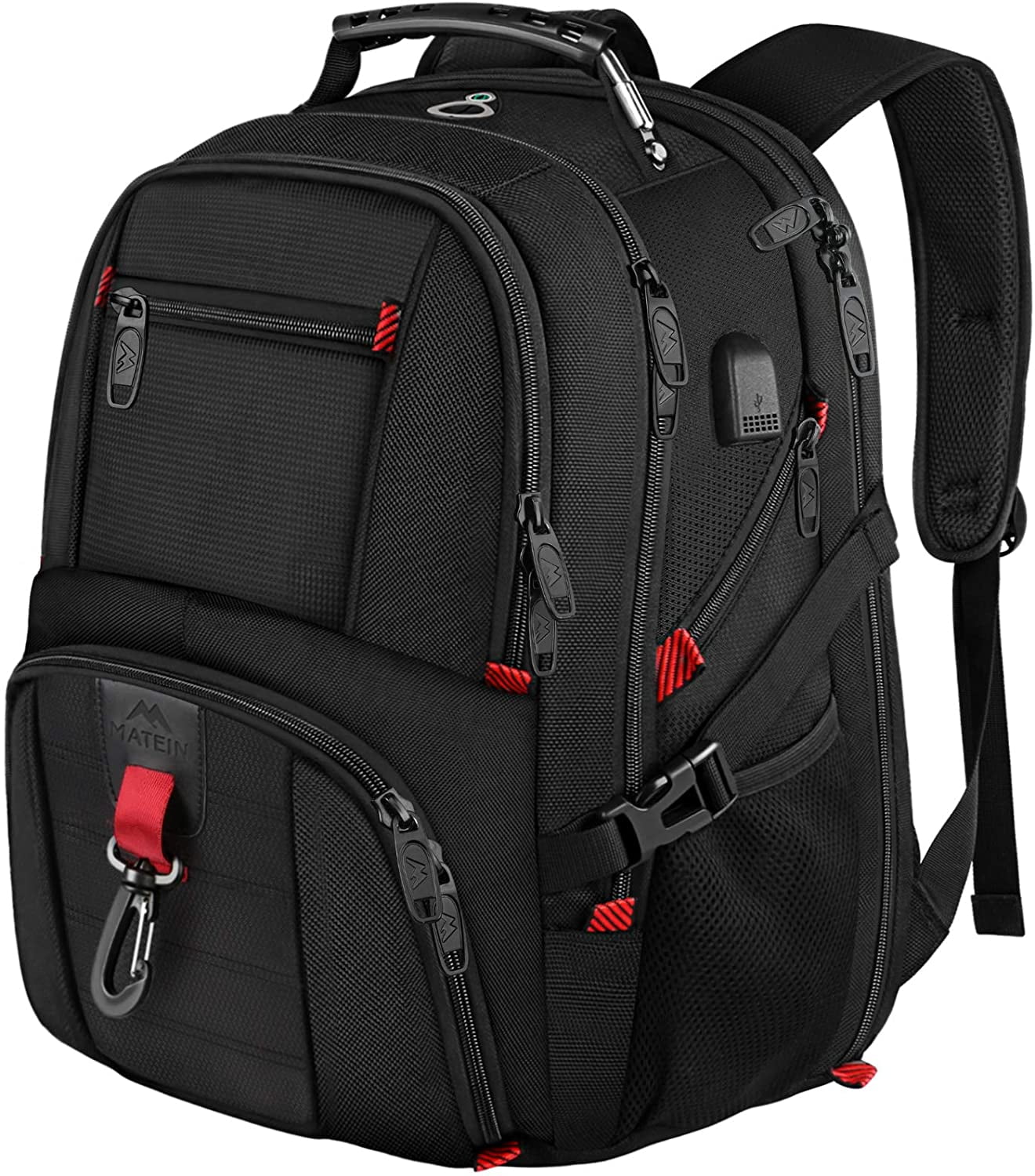 Yorepek Black 18 Inch TSA Friendly Laptop Backpack - Walmart.com
