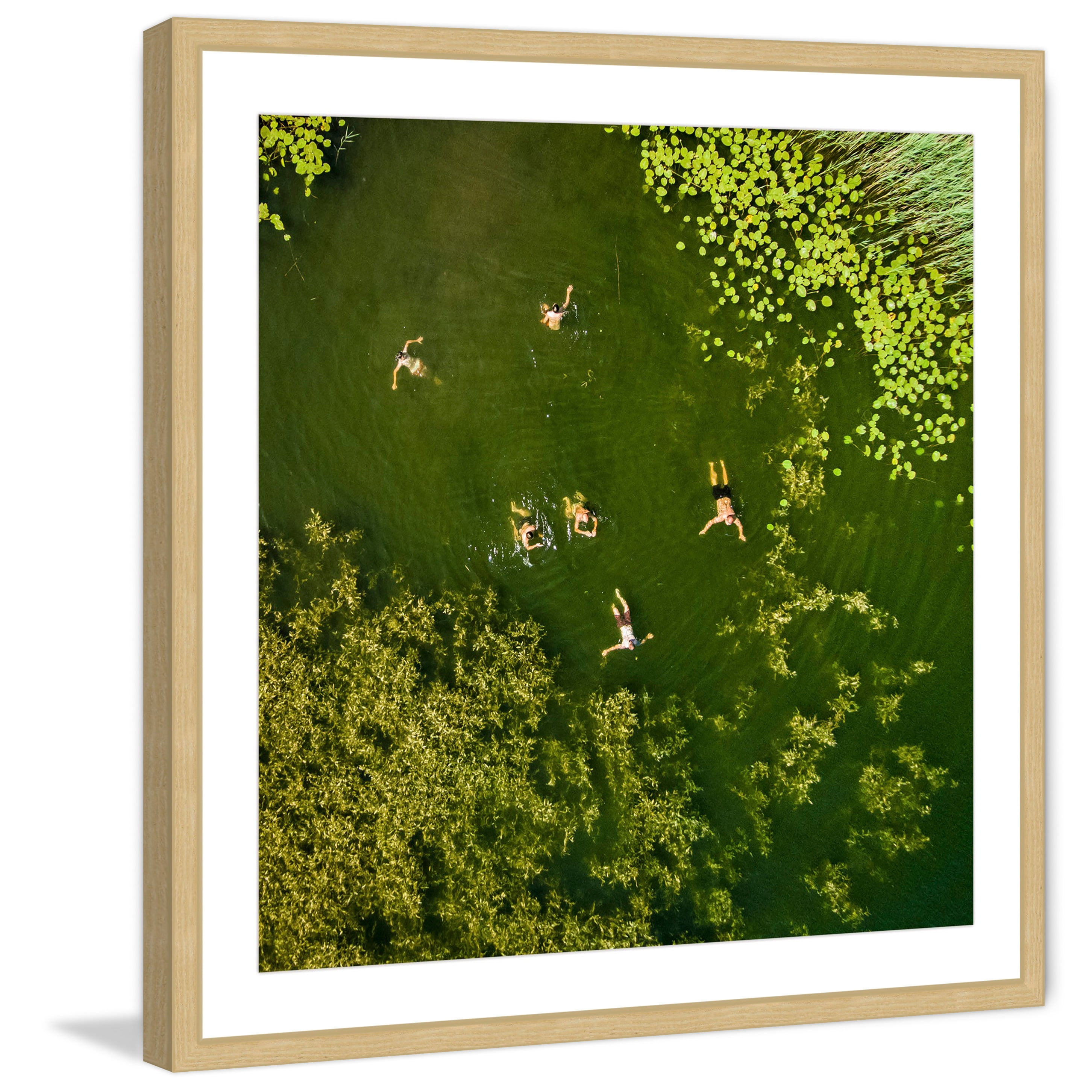 Marmont Hill "Lake Fun" by Karolis Janulis Framed Painting Print