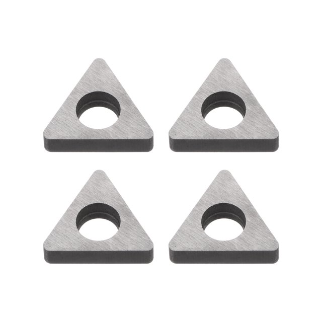 4uds Carburo Inserto Asiento Cuña MT2204 Torneado Herramienta Accesorios Rosca Cuña Asientos para CNC Torno Torneado Herramienta Soporte, Plateado Tono Unique Bargains herramientas de torneado de torno