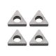 thumbnail image 1 of 4uds Carburo Inserto Asiento Cuña MT2204 Torneado Herramienta Accesorios Rosca Cuña Asientos para CNC Torno Torneado Herramienta Soporte, Plateado Tono Unique Bargains herramientas de torneado de torno, 1 of 7