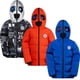 thumbnail image 2 of Gafas de sol con capucha y cinturón de algodón para niños, ropa de manga larga gruesa para exteriores, ropa cálida de spiderman, Superman, niño grande, 2 of 4