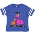 thumbnail image 3 of Inktastic Big Sistersaurus with Cute Sibling Dinosaurs Girls Toddler T-Shirt, 3 of 5