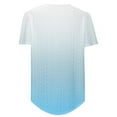 thumbnail image 7 of Lzobxe T Shirts for Women Spring/Summer Striped Round Neck Short Sleeve T-shirt,Sizes S-3XL, 7 of 7