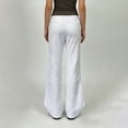 thumbnail image 6 of Flare Leg Jeans for Women, Audhol Women's Flare Bell Bottom Jeans Mid-High Waisted Stretch Wide Leg Denim Pants Bootcut Jeans for Women White 2XL, 6 of 6