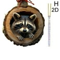 thumbnail image 6 of Pekkaxy Woodland Animal Acrylic Christmas Ornaments, Forest Tree Hanging Decorations, 6 of 8