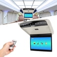 thumbnail image 1 of 1920x1080 11.6 Inch Resolution FHD Screen Car Roof Monitor Flip Down Overhead Multimedia Car Ceiling Over Head Video Display with USB SD HD Multimedia Interface Port No DVD Drive, 1 of 7