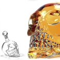 thumbnail image 3 of 1000ml Decanter Crystal Skull Head Glass Vodka Whisky, 3 of 3