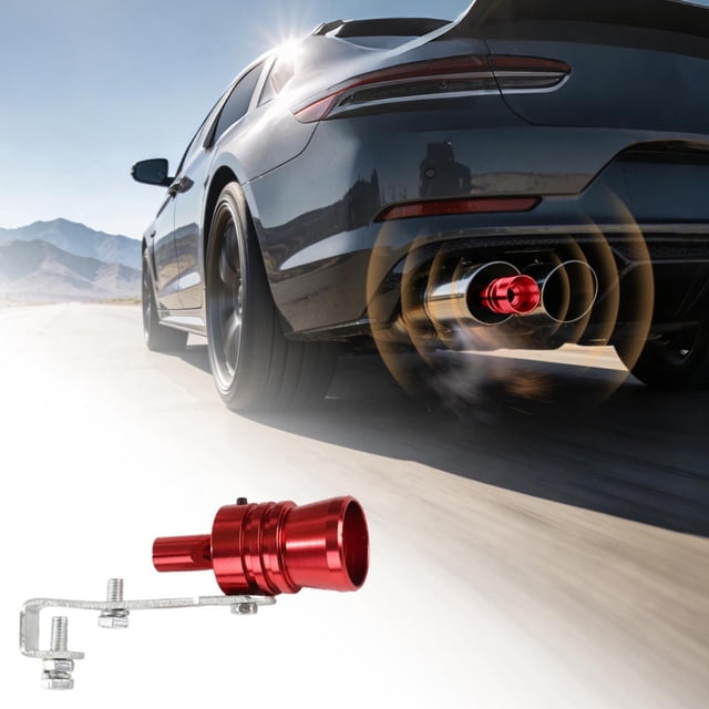 Universal Sound Exhaust Whistle Simulator Oversized Maker For Motorcycle And Truck Blow Off Style Muffler