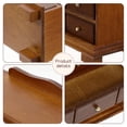 thumbnail image 3 of IFANLANDOR Mini Furniture Bedroom Set Wood Storage Decorative Micro Scene Decor 1Set, 3 of 5