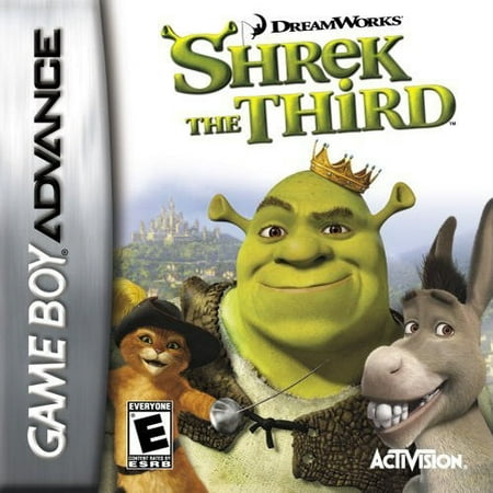 Shrek the Third - Nintendo Gameboy Advance GBA (25 Best Gba Games)