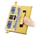 thumbnail image 5 of iPad Pro 4th Generation Case, iPad Pro 12.9 2020 Cover w/ Pen Holder, Dteck Premium PU Leather Folio Stand Handle/Shoulder Strap Handbag Case Protective Cover for iPad A2229/A2069/A2032/A2233, Gold, 5 of 8