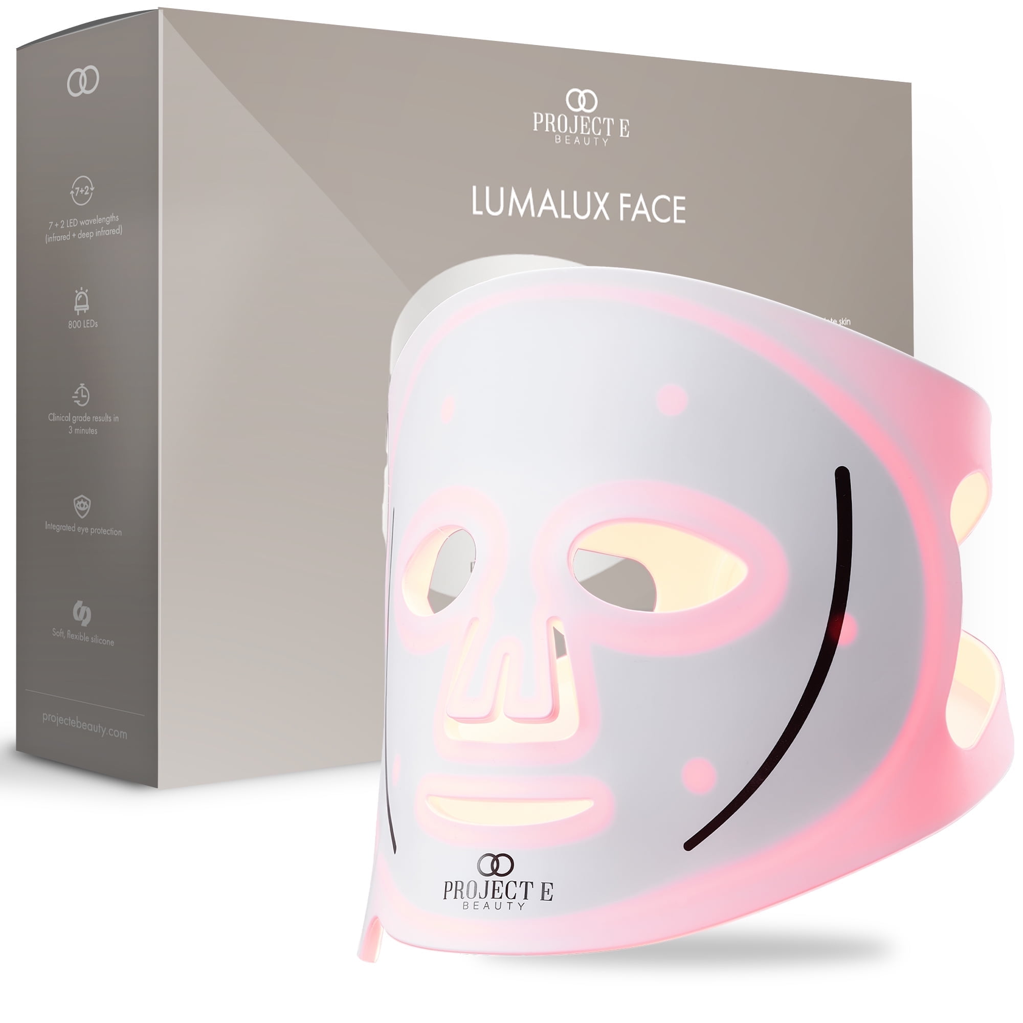Project E beauty ワイヤレス LEDマスク 7色 イギリス輸入品 Project E Beauty LED Light Therapy Mask - Walmart.com
