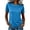 Light Blue, variant on Womens Running Shirts Summer Crewneck Short Sleeve Basic Tee Breathable Slim Dry Fit Shirts Workout Tops Athletic Sports Tshirts, Black L