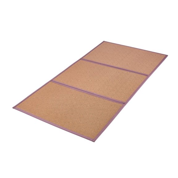 Japanese Tatami Mat, 55x80 inch Foldable Rattan Mat for Sleeping & Yoga