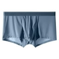 thumbnail image 3 of Razzly Underwear Japan Male Underwear Pack Mens Athletic Underwear Comfortable Mens Underwear Silk Mens Undies Mens Full Cut Briefs Underwear Cool Thongs for Teen Boys Mens Underwear Deliver(Blue,S), 3 of 3