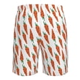 thumbnail image 6 of Naloa Carrot Men's Beach Shorts, Surfing shorts, Swim trunks, Quick Dry Swim Trunks for Surfing Beach Fun - Large, 6 of 9