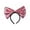 Pink, variant on Cheapark Christmas Sequins Big Bow Hair Bands - Princess Style Party Headdress, Festive Performance Supplies, Trendy Holiday Headwear