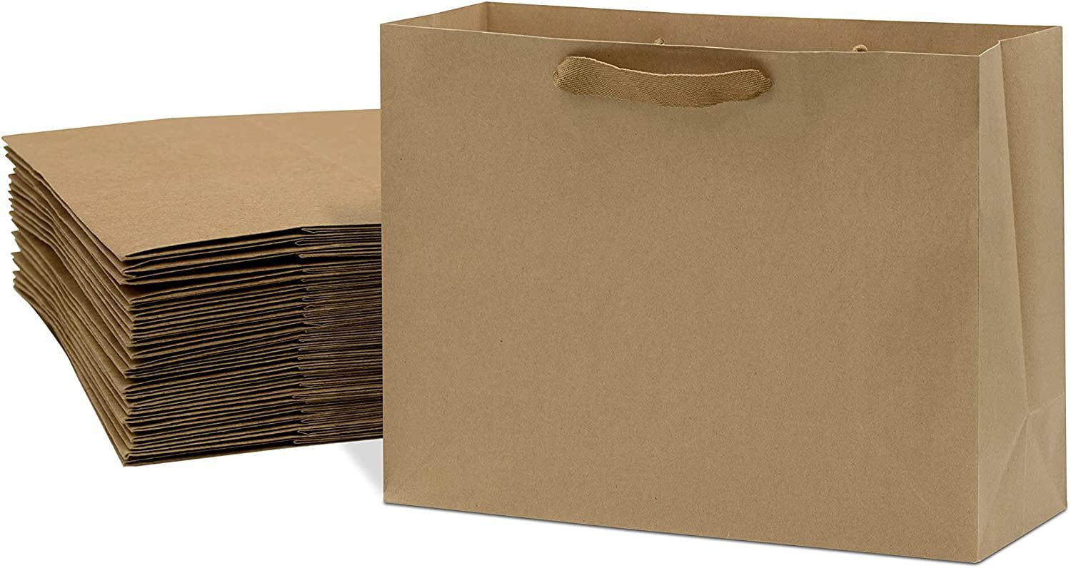 Landscape Large Paper Party Gift Bags ~ Boutique Shop Bag ~ With Tissue Wrap 