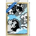 thumbnail image 3 of The Powerpuff Girls - Mojo Fight Wall Poster, 14.725" x 22.375", Framed, 3 of 3