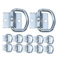 thumbnail image 5 of Worgeous 12pcs D Ring Tie Down Anchor Trailer Anchor Lashing Ring Tie Down Anchor Supply, 5 of 8