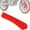 Red, variant on NOGIS 72PCS Dirt Bike Spoke Skins Covers Motorcycle Wheel Wraps Pipe Universal for 8"-21" Rims for Dirt Bike, Motocross, Bike, Bicycle, Wheelchair, Motorcycle Decoration Protector (Red)