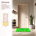 thumbnail image 3 of ODIKA 8'x10' Machine Washable Non-Slip Area Rug, Race Track Play Checkered Flag & Car Design High Traffic Rug, Green, 151461, 3 of 5