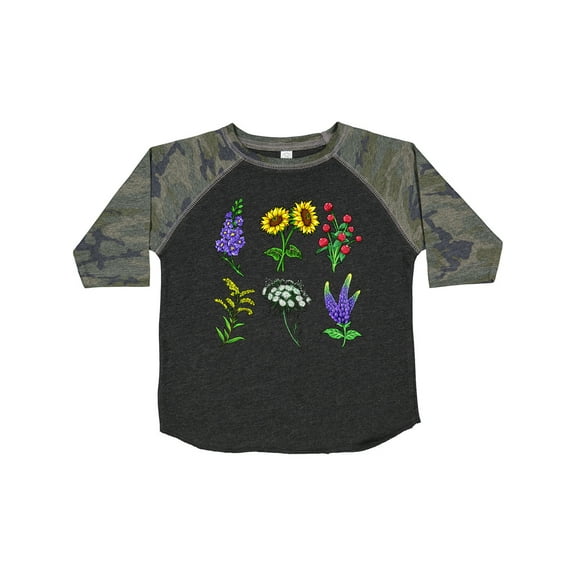 Inktastic Group of Beautiful Wildflowers Boys or Girls Toddler T-Shirt