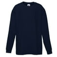 thumbnail image 1 of Fruit Of The Loom T-Shirt à Manches Longues pour Garçons/filles (Lot de 2), 1 of 3