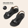 thumbnail image 6 of DREAM PAIRS Women's Comfort Walking Sandals Arch Support Athletic Sandals with Adjustable Straps Ergonomic Non-Slip Outdoor Strappy Sandals, 6 of 8