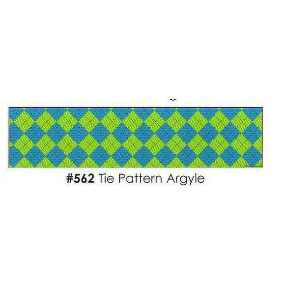 Tie Pattern Argyle 3 Strips Edible Frosting Photo Cake Border Decoration