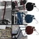 thumbnail image 4 of Riwesomey Cuerda elástica para motocicleta, 3 piezas, gancho portátil de acero al carbono, colorido, 4m, cuerda resistente antioxidante, correas para Accesorios para motos Rojo Riwesomey VI015594-02, 4 of 6