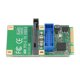 thumbnail image 3 of Tarjeta delantero delantero, mini pci-e fácil de instalar conveniente y práctica con la funció de intercambio caliente caliente para pc para pc para la computadora portátil para el, 3 of 7