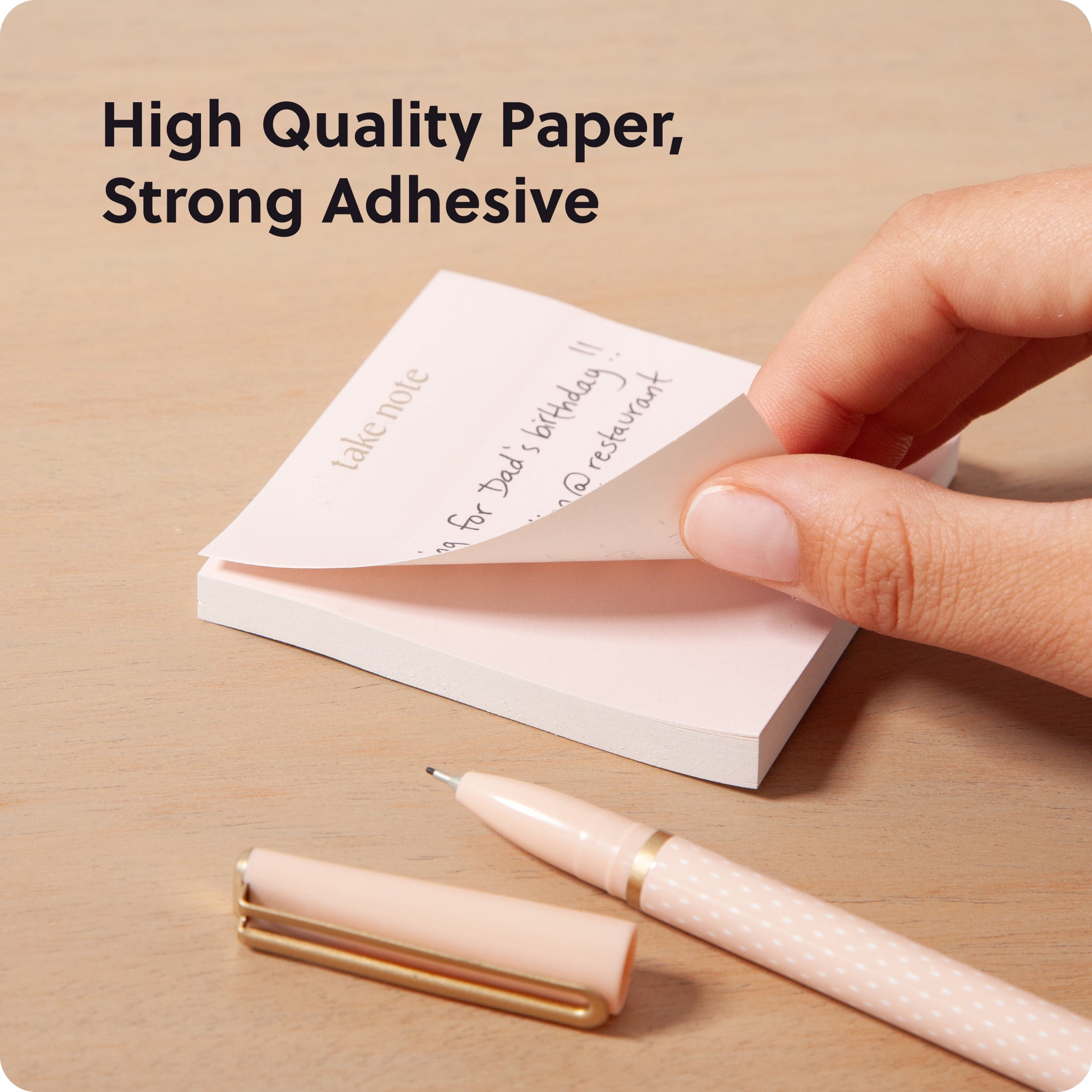 U Brands Sticky Notes and Tabs, Set of 4, 60 Sheets Each, Folklore Fauna