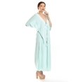 thumbnail image 2 of Vestido largo con ajuste frontal Roman Fashion /Juvenil, 4977 (Menta) verde claro G, 2 of 5