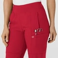 thumbnail image 6 of Wink W123 Women's Comfort Waist Cargo Jogger Scrub Pant, Red, 3X Womens, 6 of 6