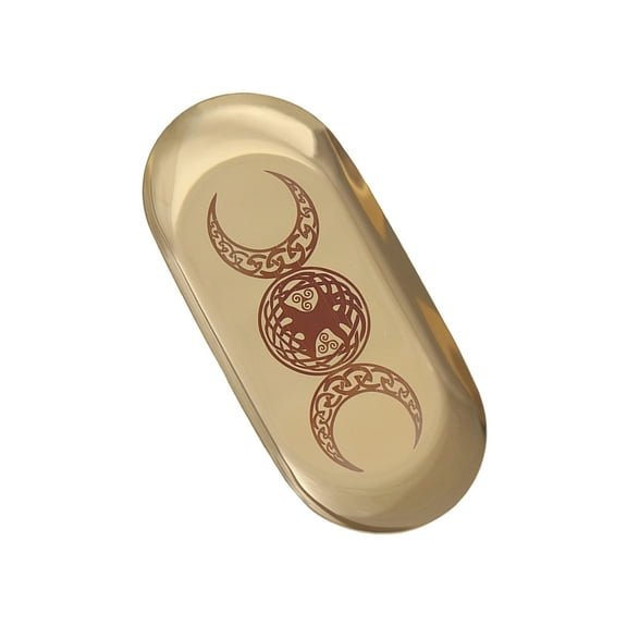 Pentacle Tray Decorative Tray Oval Tray Holder Tray for Coffee Table Kitchen Counter Farmhouse Decoration