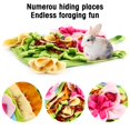 thumbnail image 3 of Juego de alimentación interactivo Foraging Mat Rabbit Pink Felt, 3 of 6