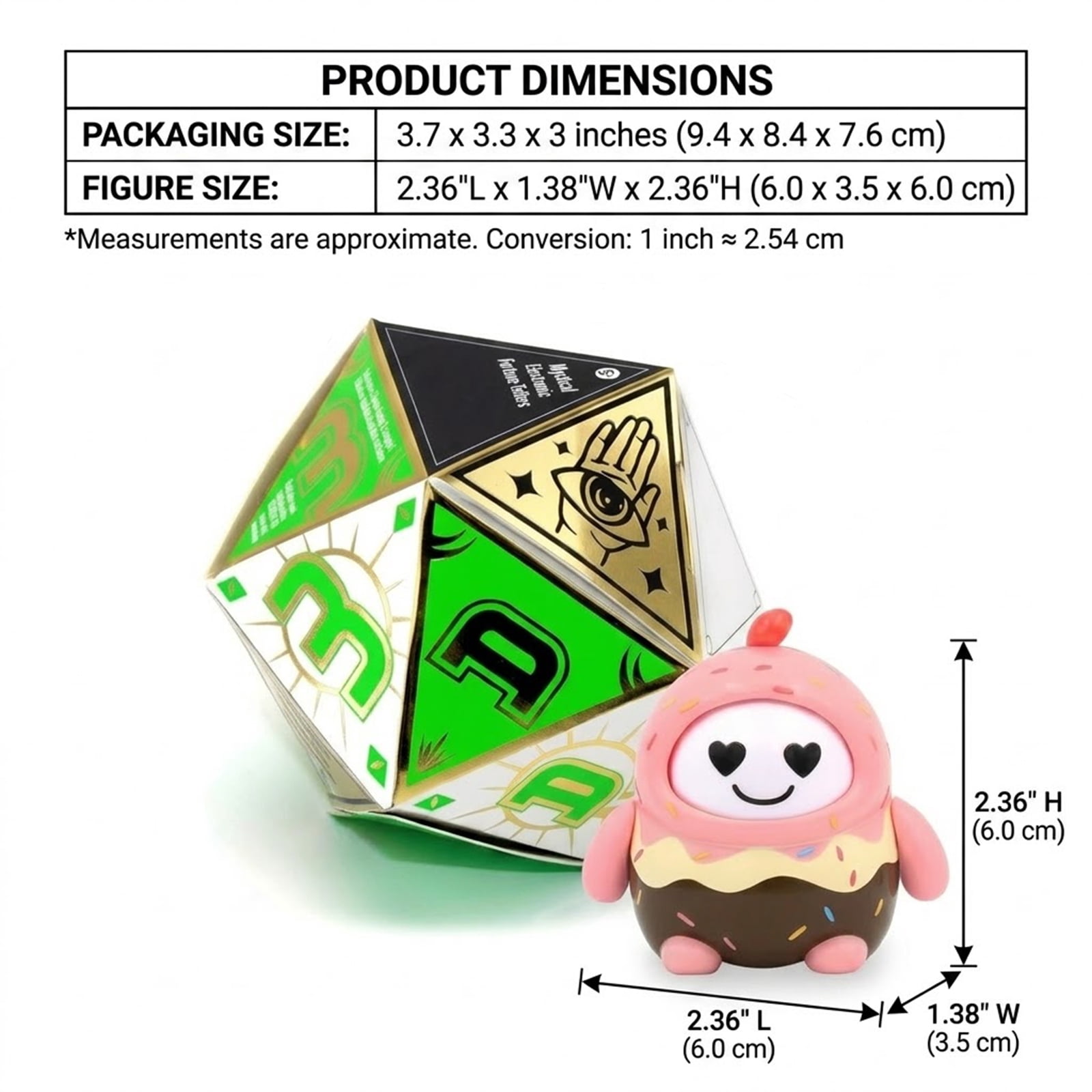 LamaTama - Mystical Pocket Oracle Series 1, Lama Tama Blind Box Cute Mini Figurine Can Answers your yes-or-no Questions, Cute Desktop Decor Toy For Collection & Gift Use,Random Styles