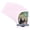 Hollyhock Pink, variant on Soft Pink Picture Frame Mat for 28x40 Frames - Oval Opening for 24x36 Photos - 1 Mat