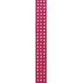 thumbnail image 2 of Gwen Studios Fuchsia Faux Leather Metal Studded Trim, Small Gold Metal Studs, 3/8" x 2 Yards, 2 of 3