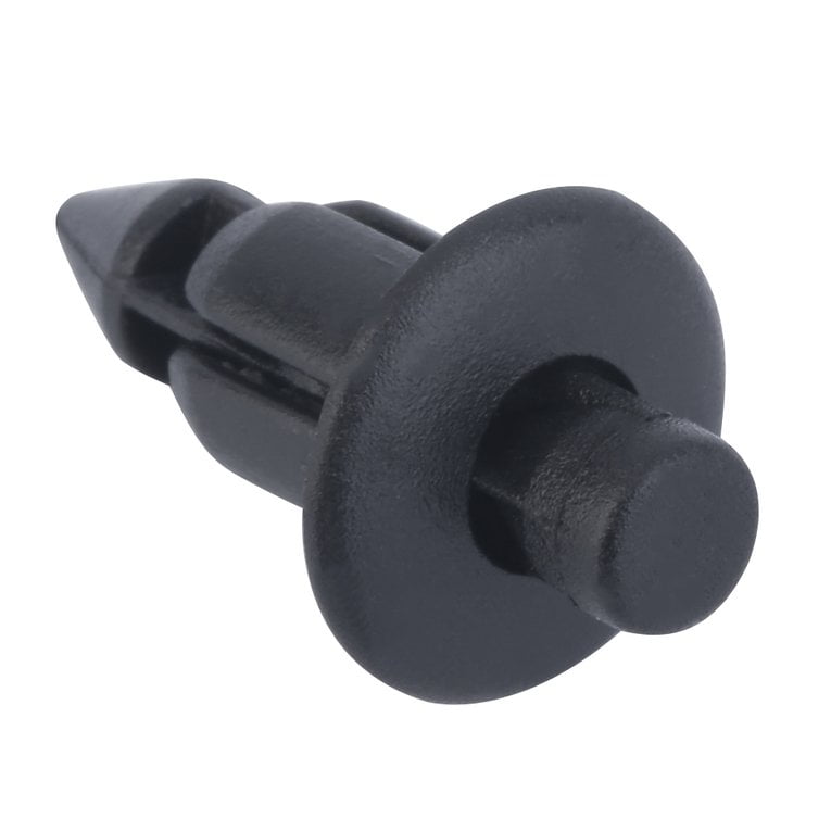 10x PANEL CLIP BLACK PLASTIC BLIND POP RIVET FASTENER 6mm FOR FORD GM CHRYSLER 