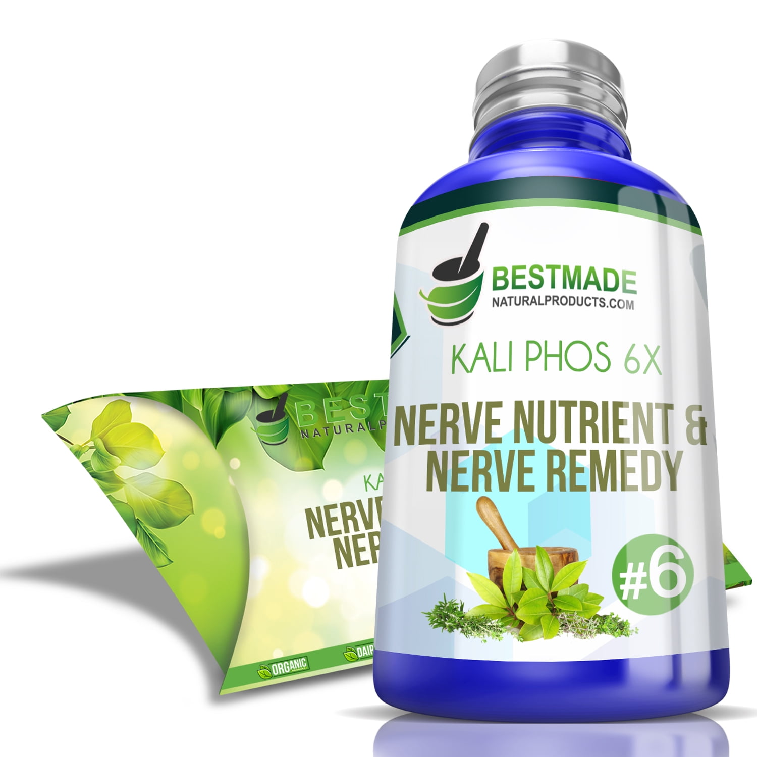 300 Pellets Kali Phos 6x Nerve Nutrient & Nerve Remedy - Bestmade Natural Remedy