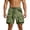 Army Green, variant on Besolor Cargo Shorts for Men Drawstring Elastic Waisted Wide Leg Lightweight Thin Quick Dry Workout Hiking Shorts with Multi-pocket(X-Large,Purple)