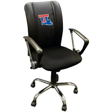 DreamSeat Louisiana Tech Bulldogs Curve Office Chair