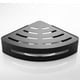 thumbnail image 4 of Estante Triangular Sin Perforaciones Estante De Baño Estante De Ducha De Esquina A Prueba De Herrumbre Organizador De Baño Y Cocina 2 Uds Kearding HA020768-00, 4 of 6