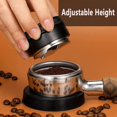 thumbnail image 3 of Dispensador de café de 51 mm, accesorios de barista de 58 mm, manipulador de café, dispensador de café en polvo, acero inoxidable 304, paño prensado, polvo, surtido, simple y portátil, 3 of 5