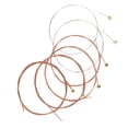 thumbnail image 1 of Parts Acoustic Guitar String Replacement AntiRust Coating Light Musical Instrument Accessories, 1 of 7
