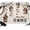 Brown Beige, variant on 10x8ft Photo Backdrop, Sweet Home Soft Polyester Backdrop Curtains Photography Backdrops, Western Stars Bird Houses Country Vintage Brushed Background for Photoshoots Studio Video Portrait Parties