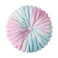 thumbnail image 2 of Fiudx Ofertas Flash Del Día Solo En Línea Almohada De Calabaza Redonda De Viento, Cojín De Felpa De Conejo De Imitación Atado Teñido A Rayas, Cojín Para Sofá, Cojín Para Reposacabezas, 2 of 3
